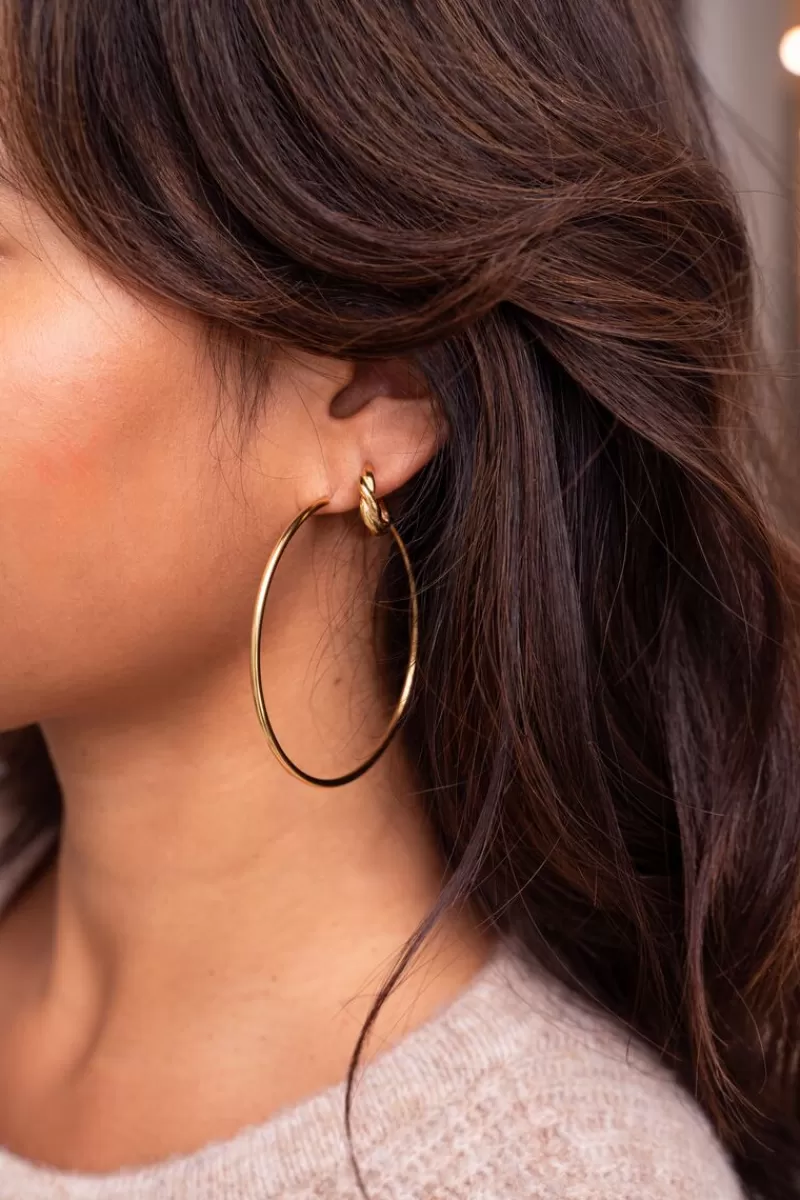 My Jewellery Boucles D'oreilles Moyennes Et Fines