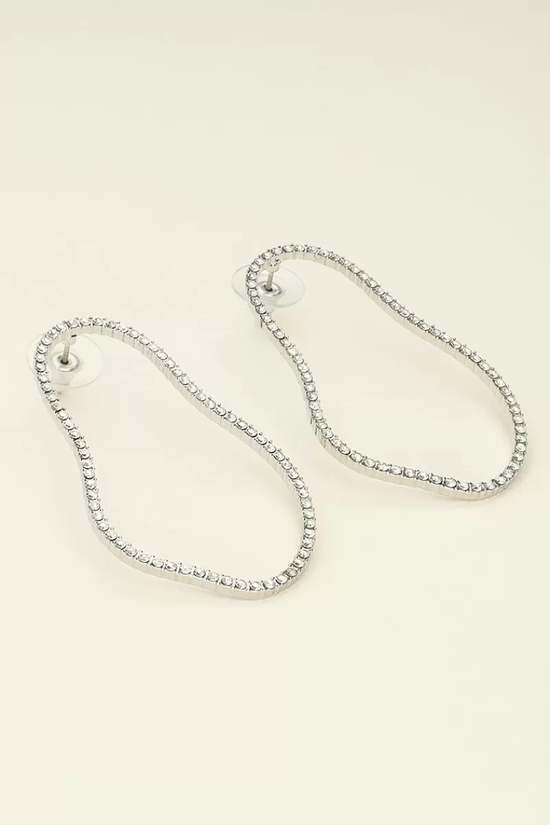 My Jewellery Boucles D'oreilles Originales à Strass