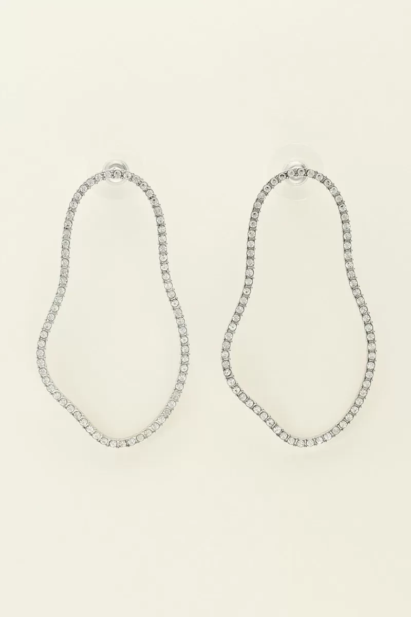 My Jewellery Boucles D'oreilles Originales à Strass
