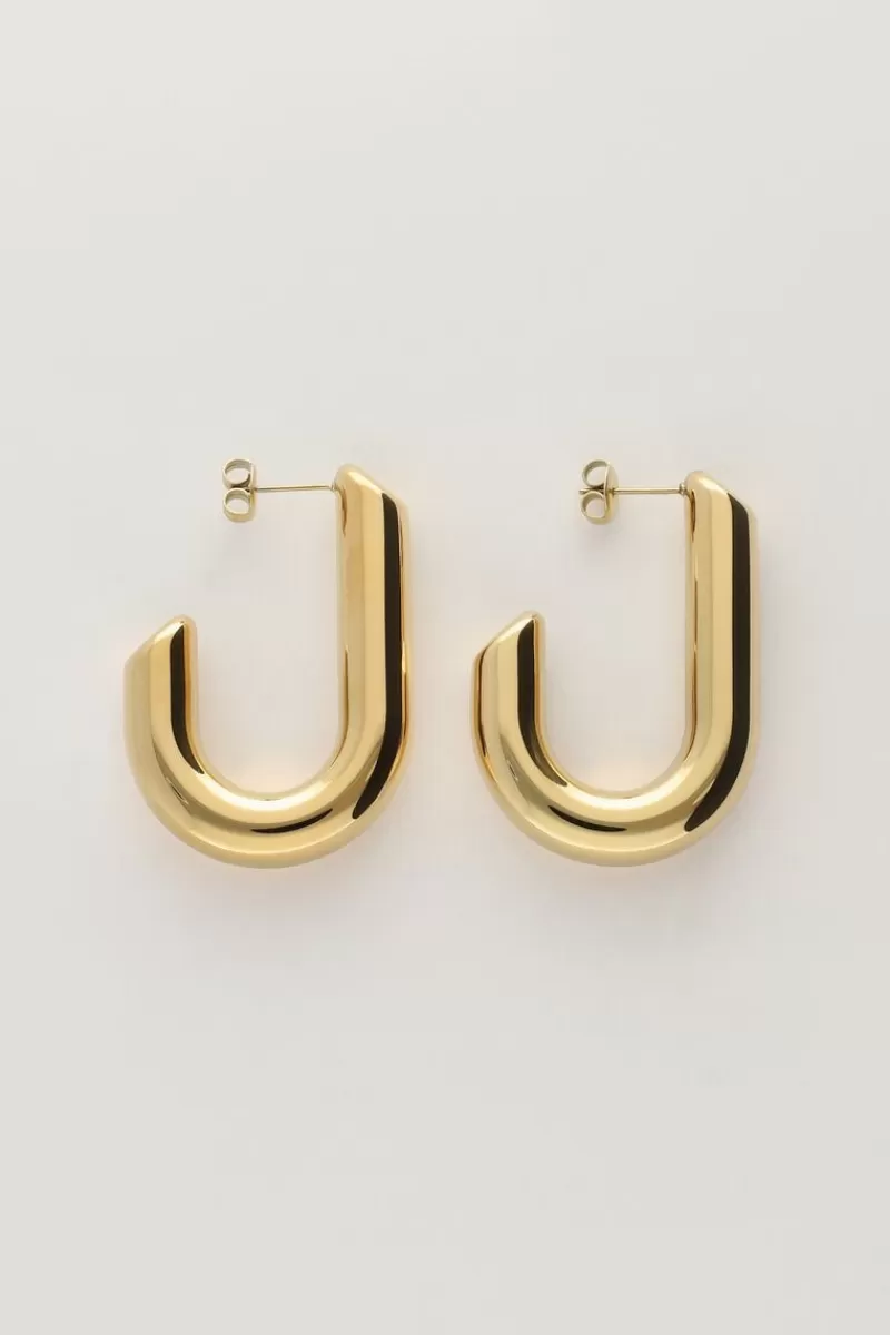 My Jewellery Boucles D'oreilles Ovales Ouvertes