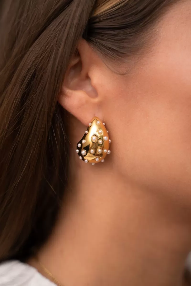 My Jewellery Boucles D'oreilles Pendantes Avec Perles