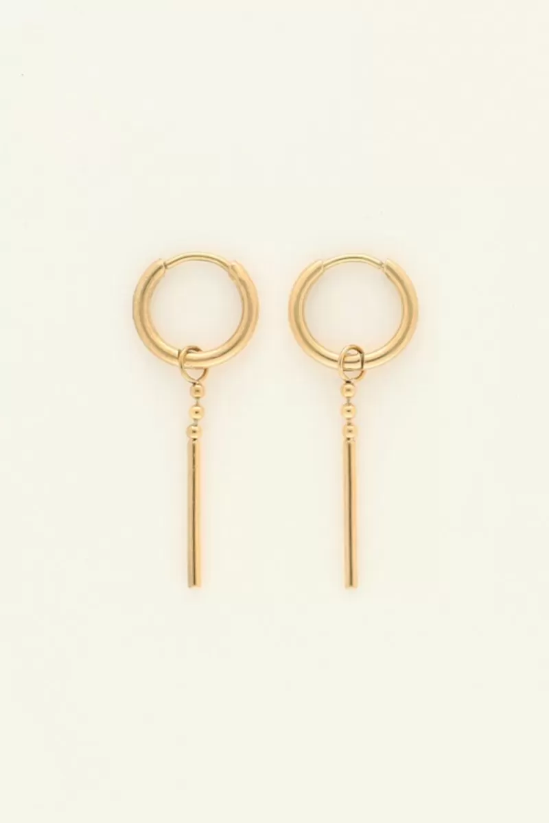 My Jewellery Boucles D’oreilles Points & Barre