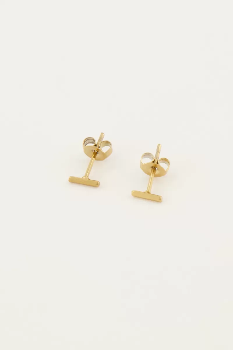 Homme My Jewellery Boucles D’oreilles Puces Bâton