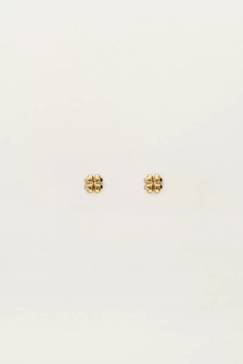 My Jewellery Boucles D'oreilles Puces Mini Trèfle