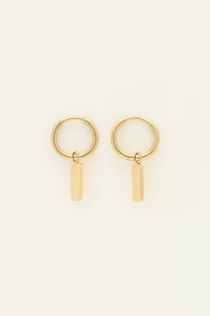 My Jewellery Boucles D’oreilles Rectangle
