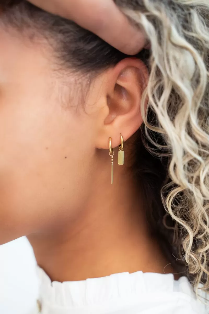 My Jewellery Boucles D’oreilles Rectangle