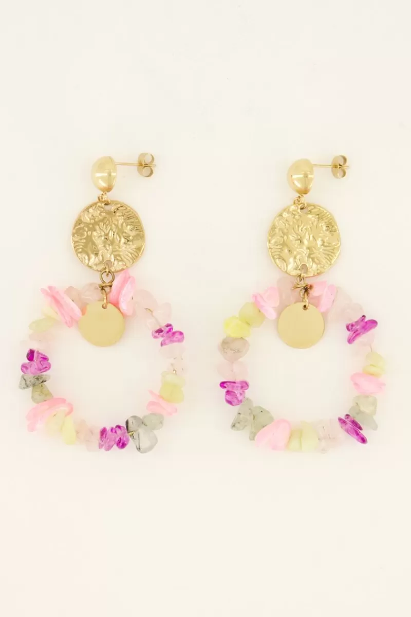 My Jewellery Boucles D'oreilles Rondes à Perles