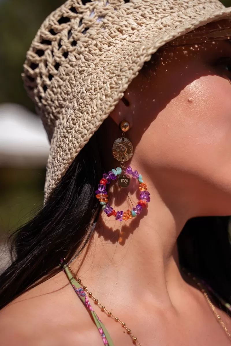 My Jewellery Boucles D'oreilles Rondes à Perles