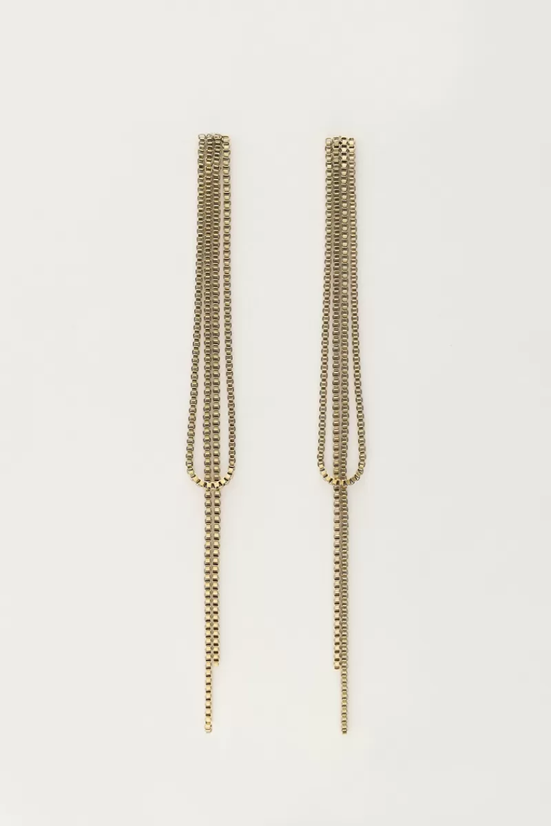 My Jewellery Boucles D'oreilles Starry Avec Longs Cordons