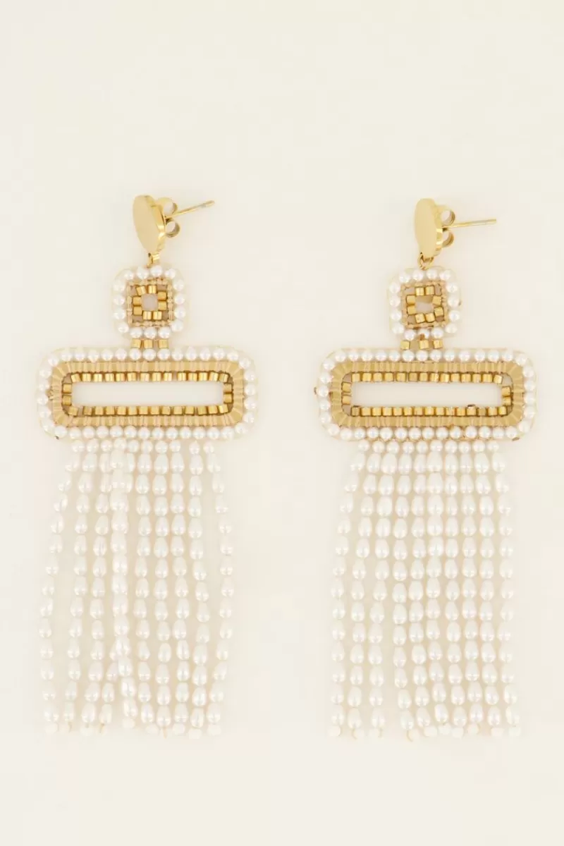 My Jewellery Boucles D’oreilles Tendance Avec Perles