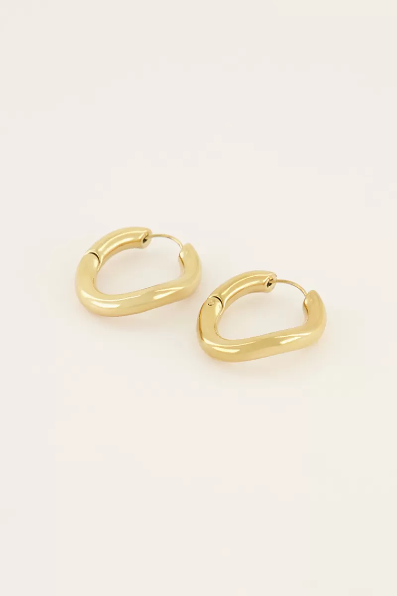 My Jewellery Boucles D’oreilles Torsadées