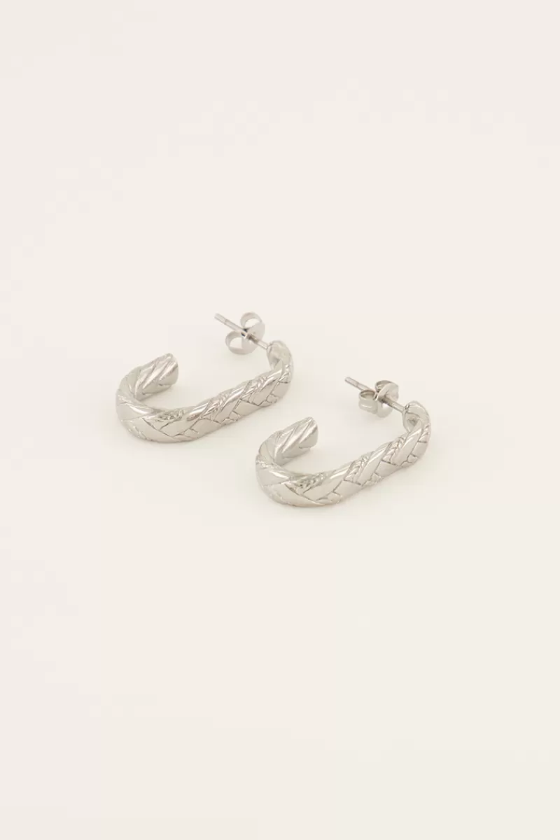 My Jewellery Boucles D’oreilles Tressées