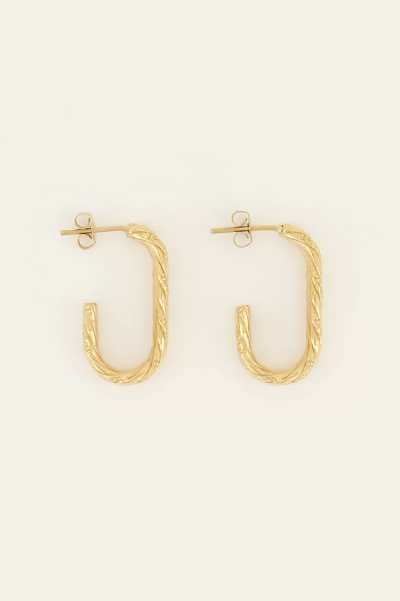 My Jewellery Boucles D’oreilles Tressées