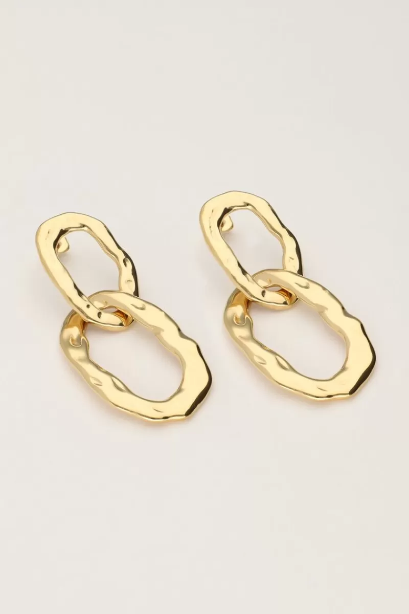 My Jewellery Boucles D'oreilles Vintage Avec Anneaux Ovales