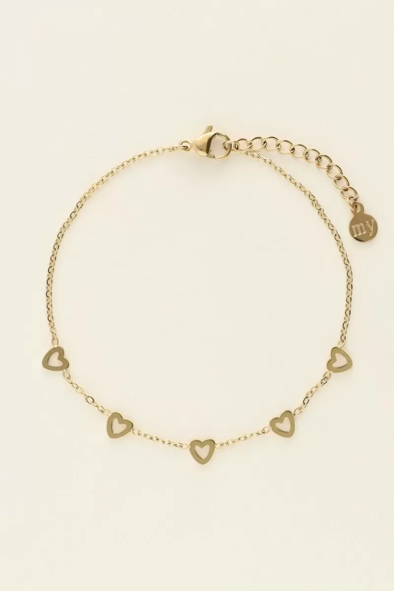 My Jewellery Bracelet à Petits Coeurs
