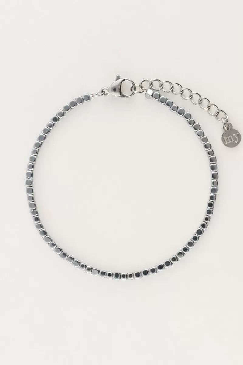 My Jewellery Bracelet Avec Chaîne Carrée