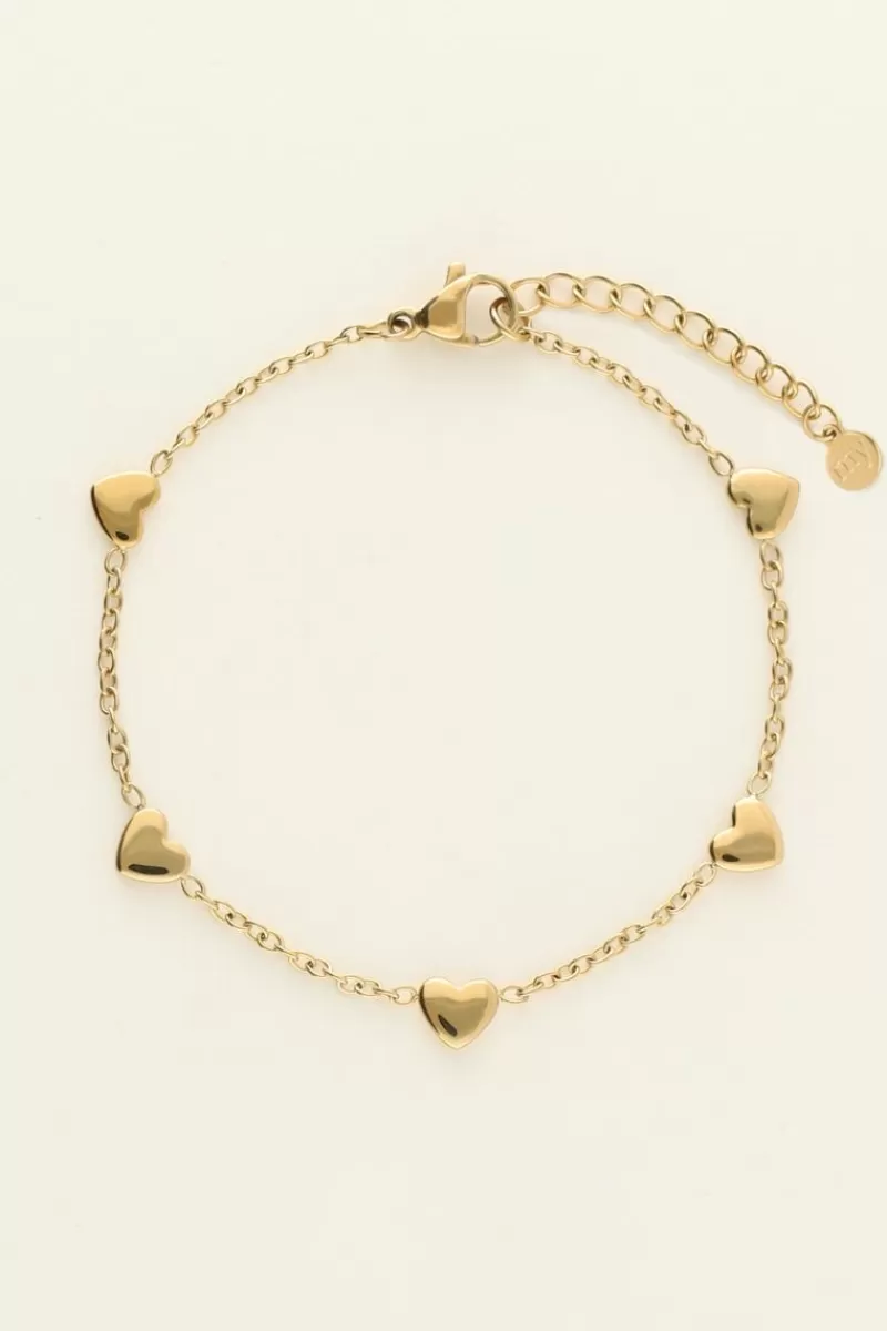 My Jewellery Bracelet Avec Cœurs