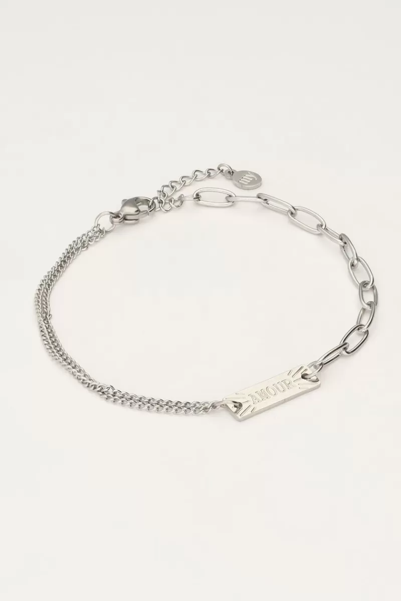 My Jewellery Bracelet Avec Différents Maillons Amour