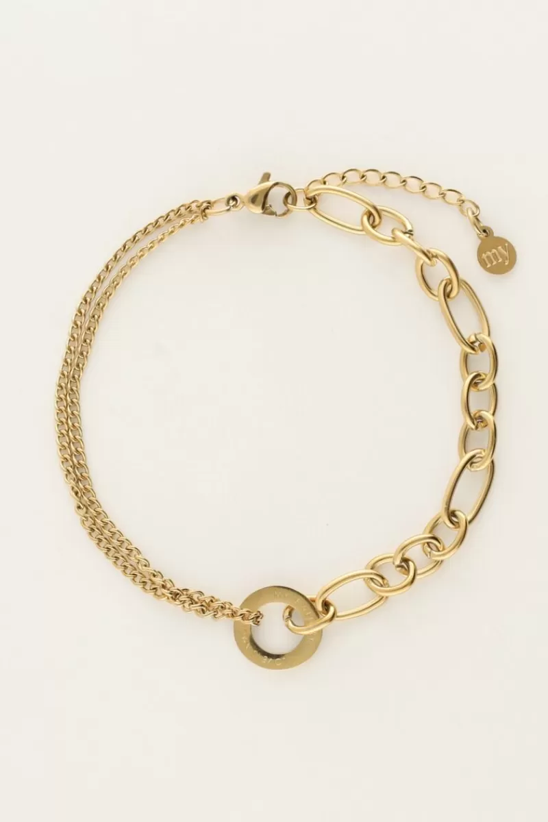 My Jewellery Bracelet Avec Différents Maillons ''Love''