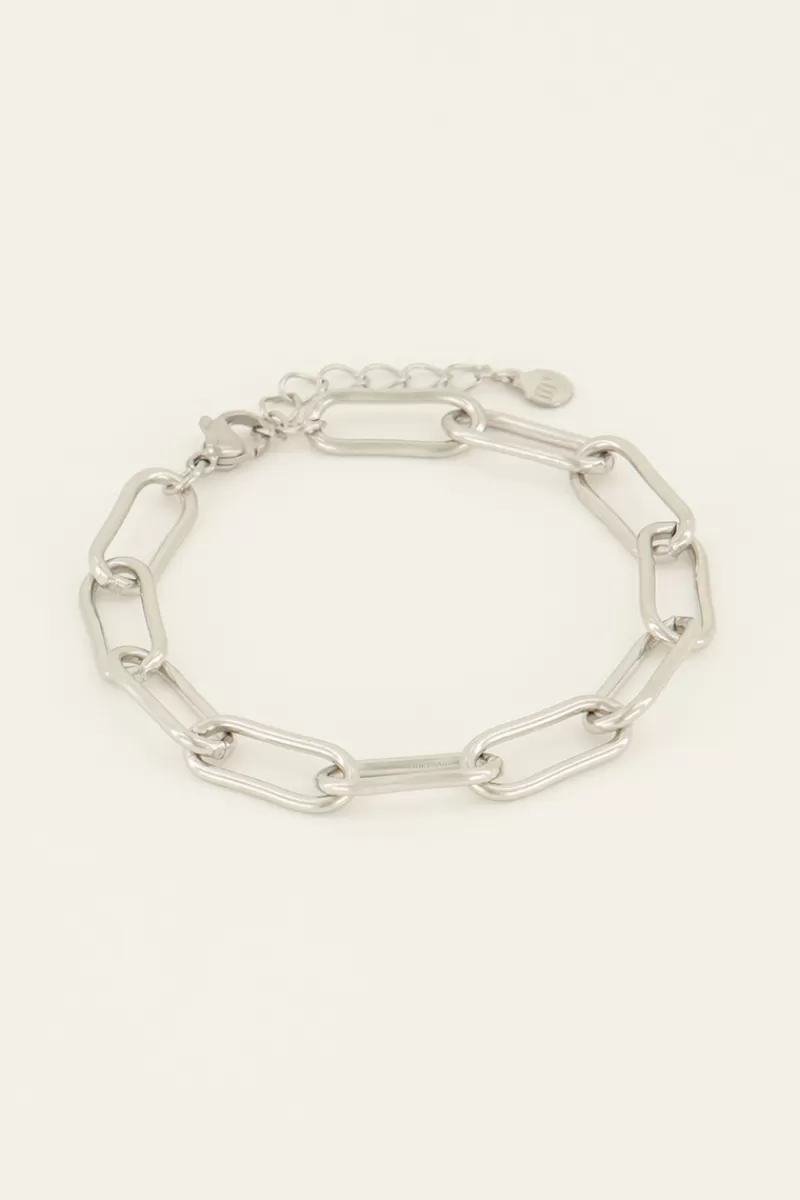 My Jewellery Bracelet Avec Maillons Ovales
