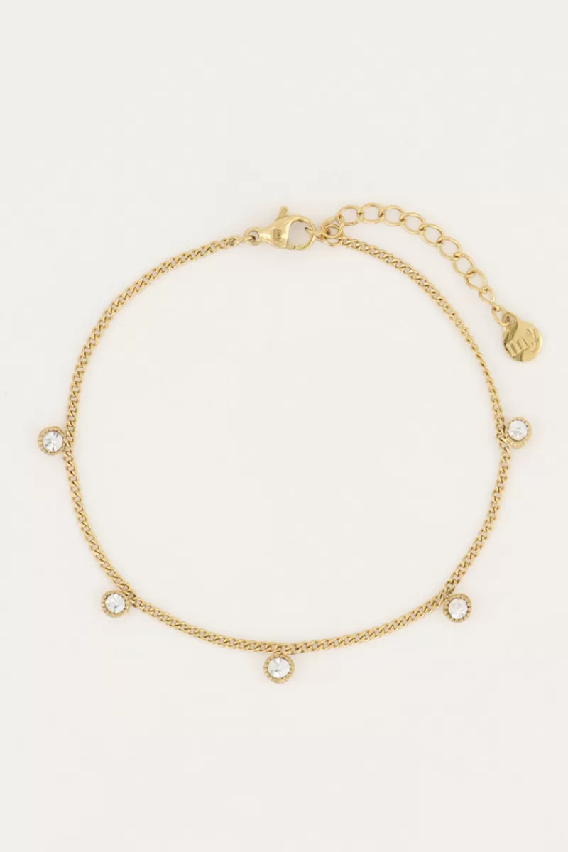 My Jewellery Bracelet Avec 5 strass