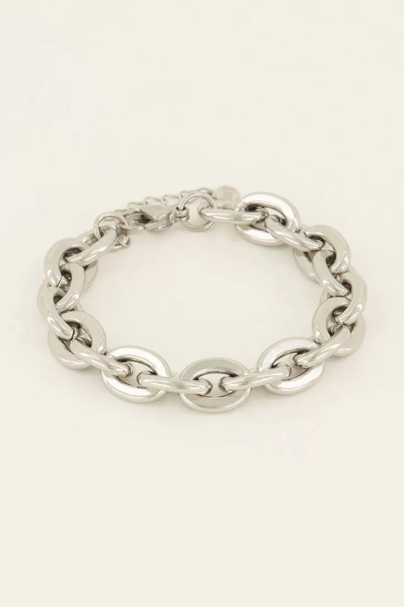 My Jewellery Bracelet Chaîne à Gros Maillons