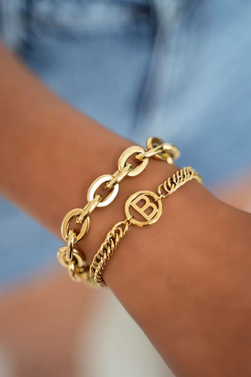 My Jewellery Bracelet Chaîne à Gros Maillons