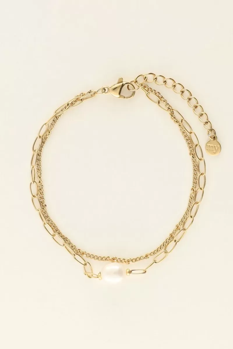 My Jewellery Bracelet Chaîne à Perles