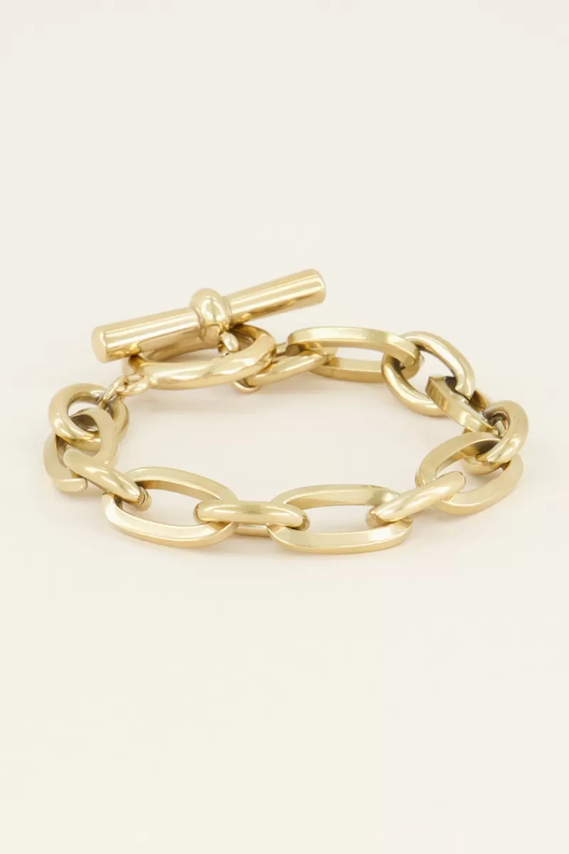 My Jewellery Bracelet Chaîne Avec Fermoir En T
