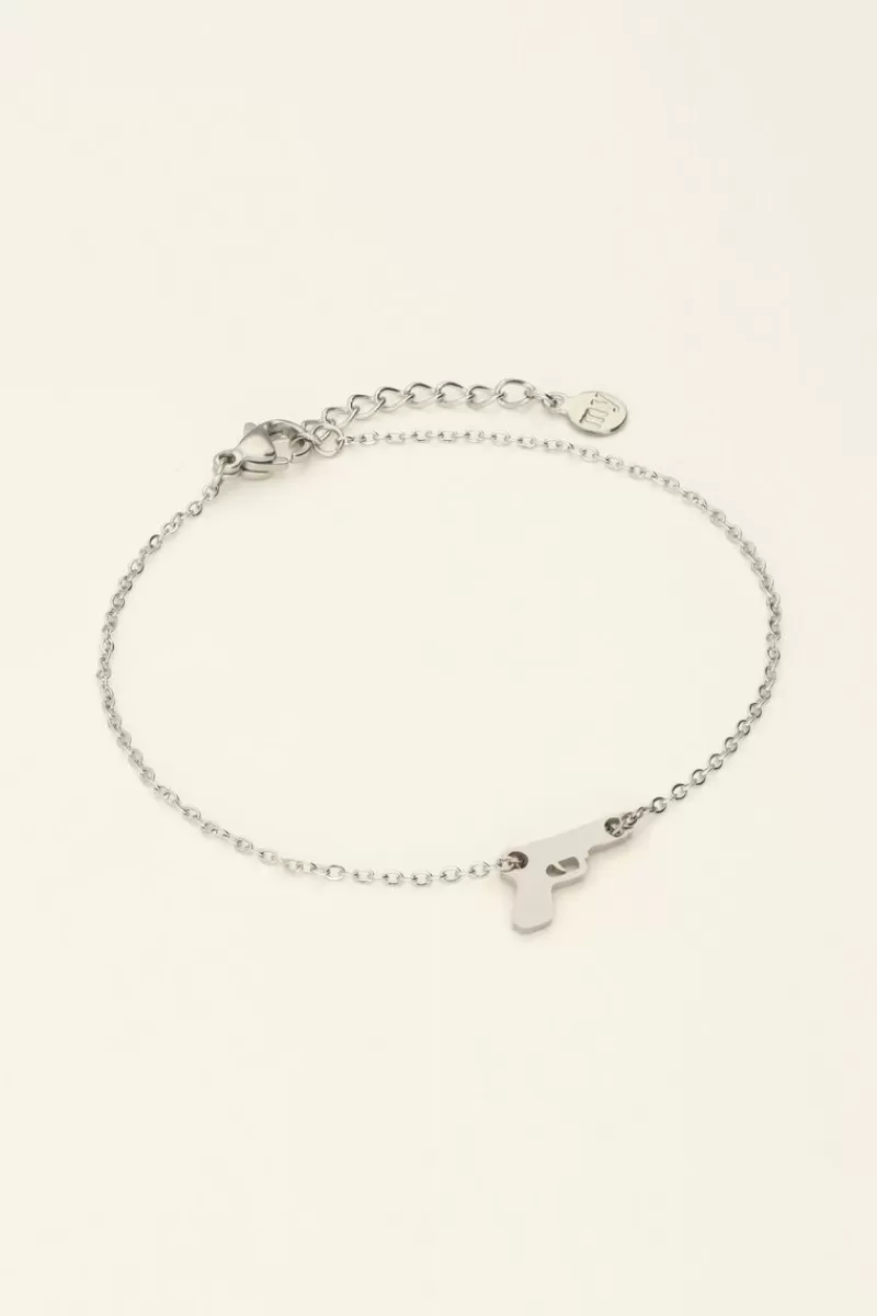 My Jewellery Bracelet Chaîne Pendentif Pistolet