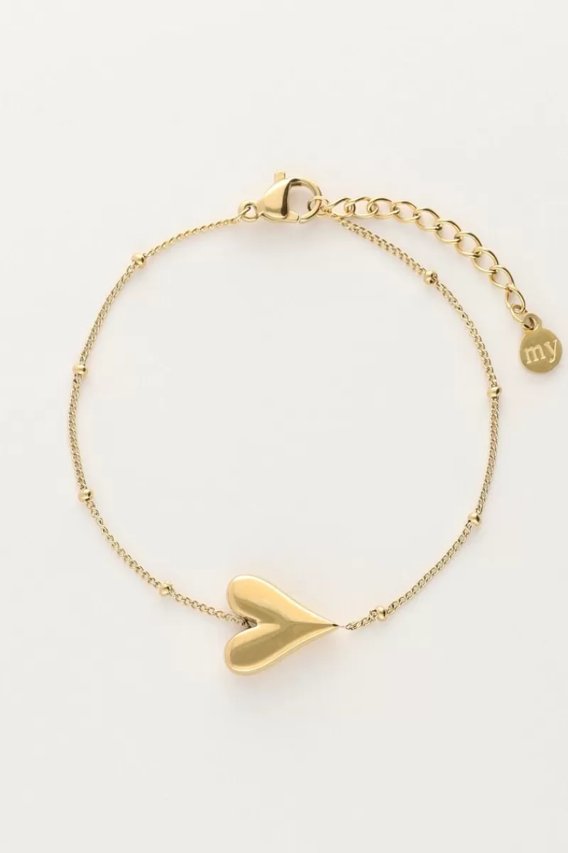My Jewellery Bracelet Coeurs Et Billes