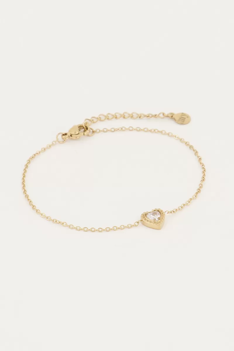 My Jewellery Bracelet Cœur à Strass