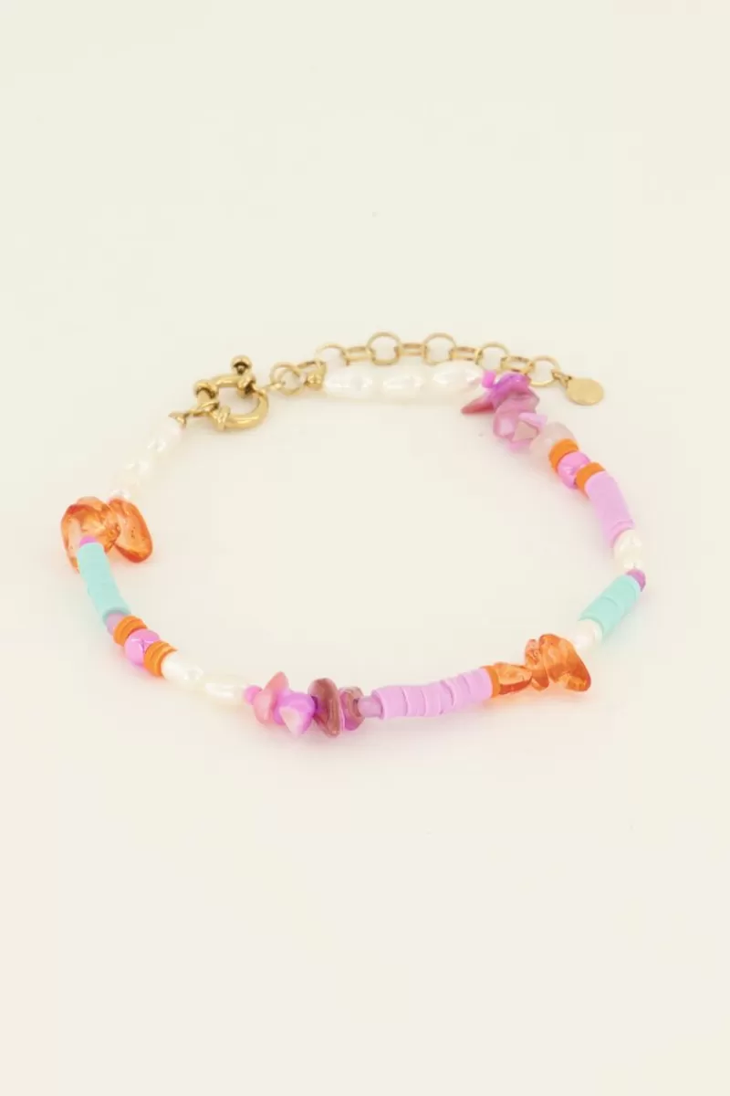 My Jewellery Bracelet De Cheville à Perles Colorées Sunchasers