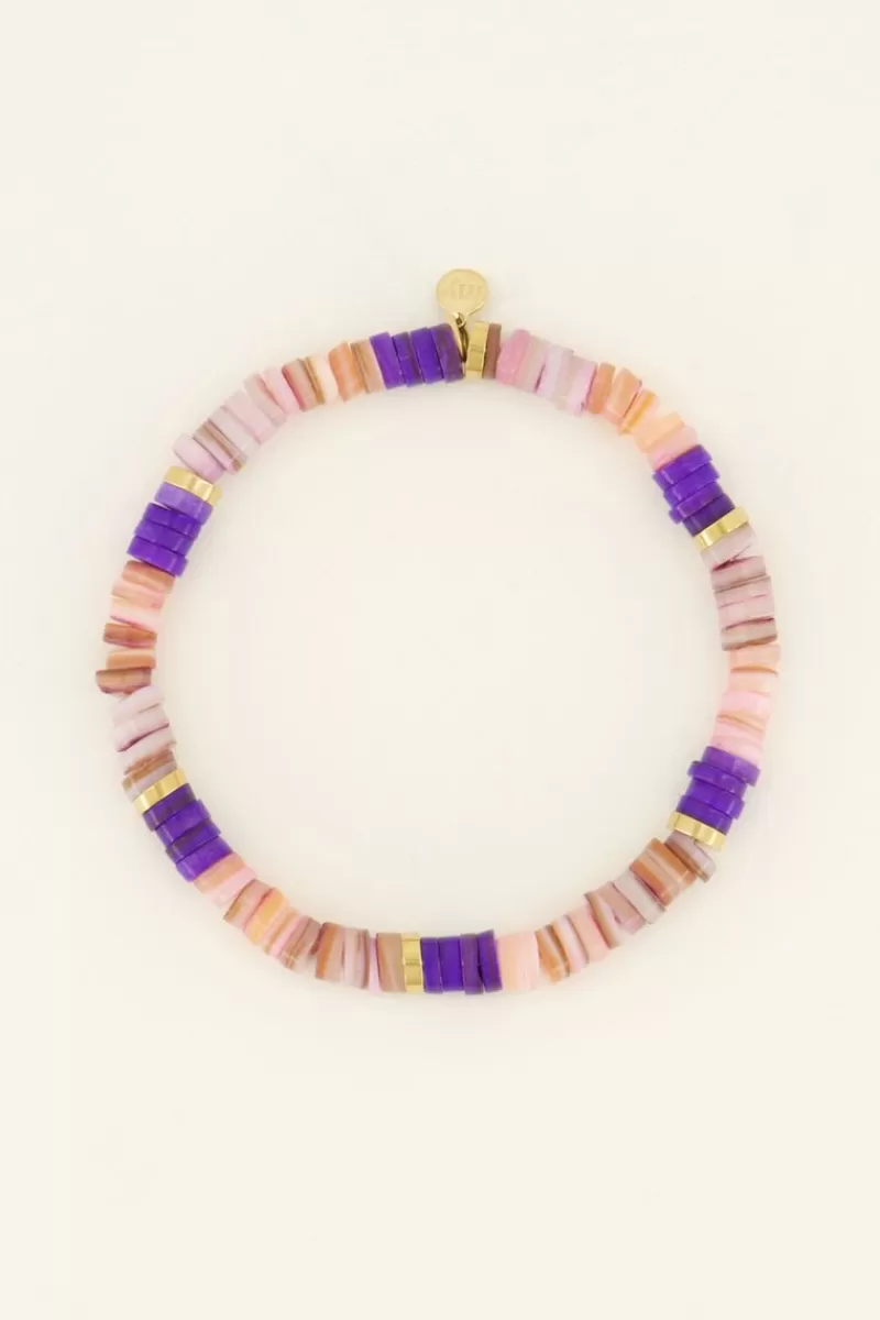 My Jewellery Bracelet De Perles Violettes