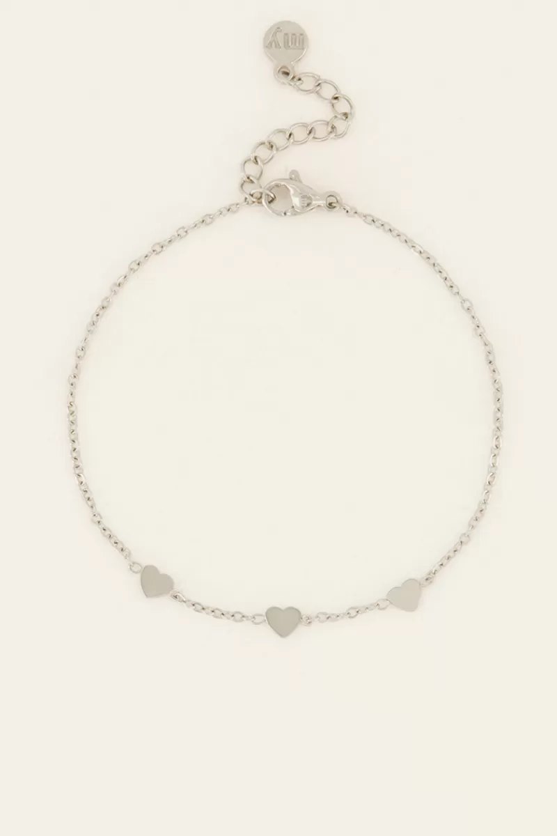 My Jewellery Bracelet Diplôme Trois Cœurs