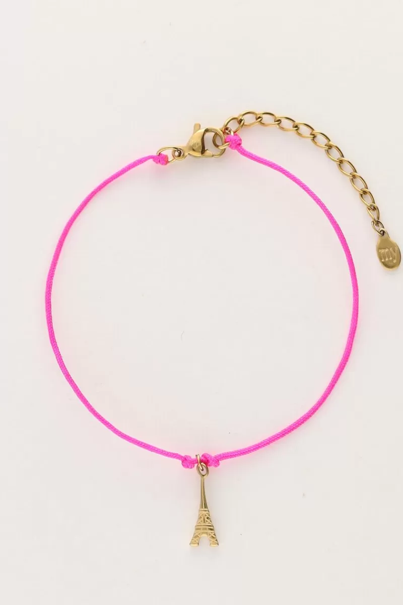 My Jewellery Bracelet En Corde Rose Paris