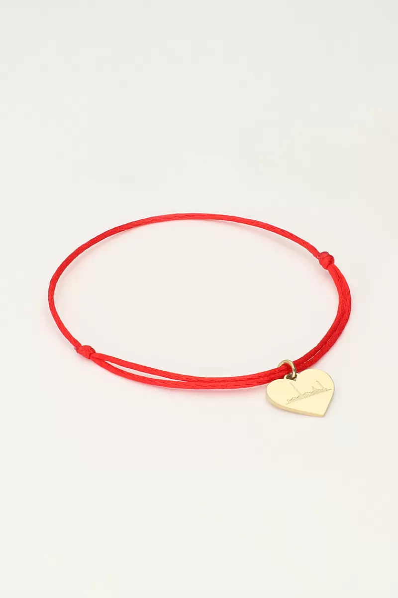 My Jewellery Bracelet En Corde Rouge Berlin