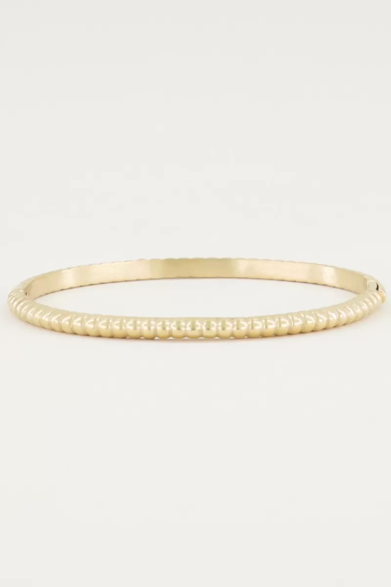 My Jewellery Bracelet Jonc Fin Côtelé