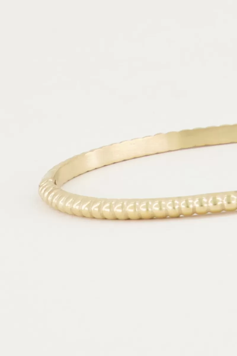 My Jewellery Bracelet Jonc Fin Côtelé