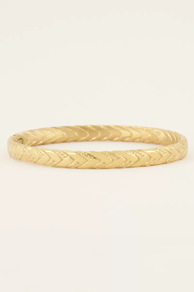 My Jewellery Bracelet Jonc Tressé Minimaliste