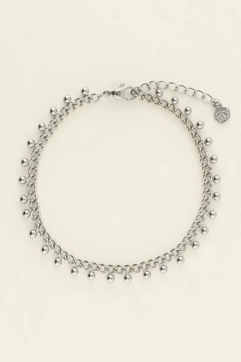 My Jewellery Bracelet Maille Gourmette Avec Billes