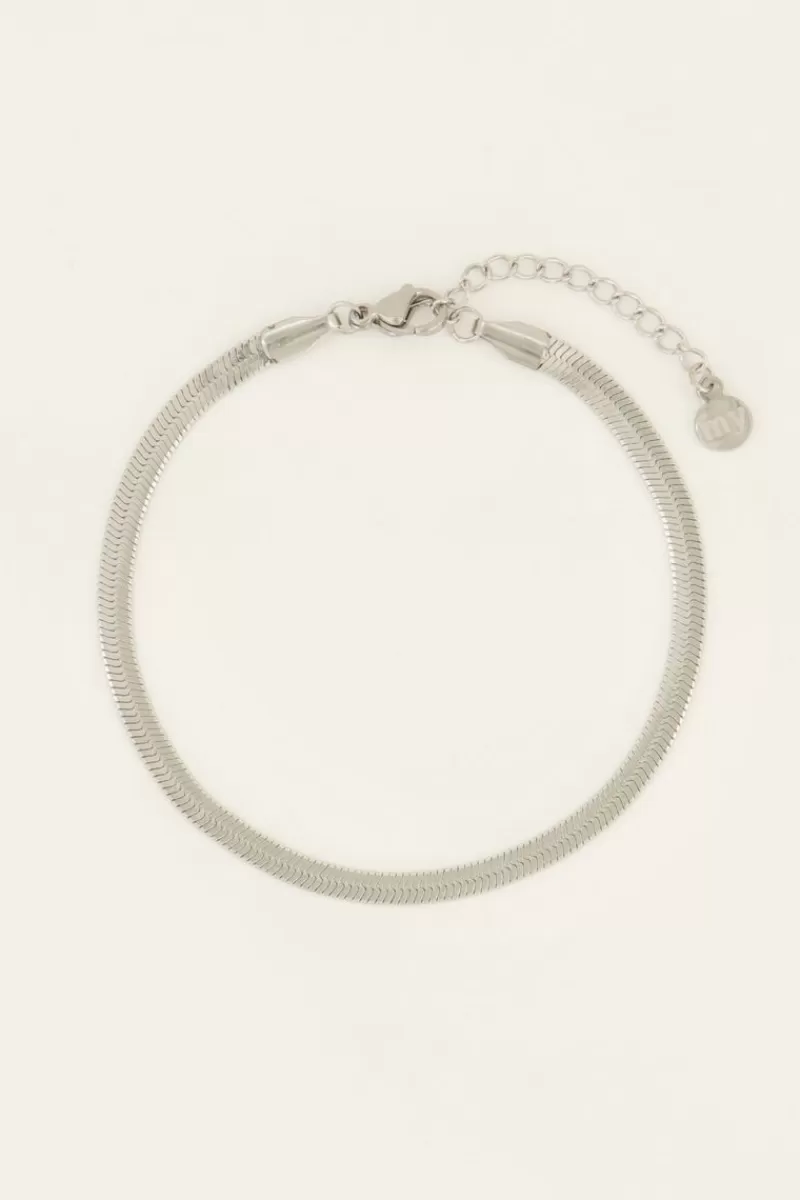My Jewellery Bracelet Minimaliste à Maillons Plats