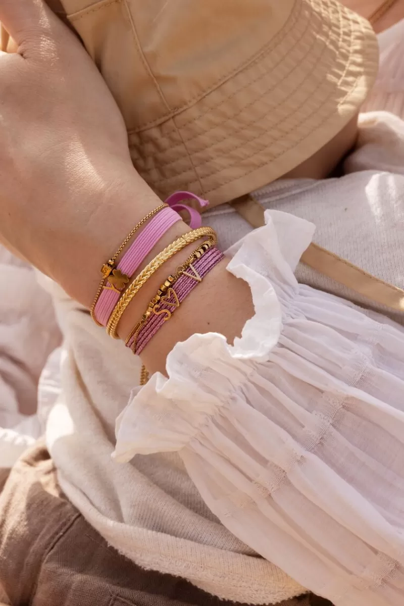 My Jewellery Bracelet Minimaliste Avec Cube Initiale