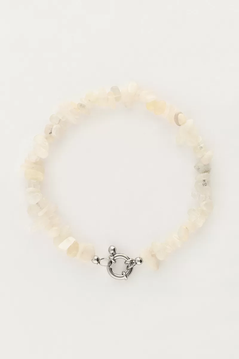 My Jewellery Bracelet Océan Avec Pierres Blanches