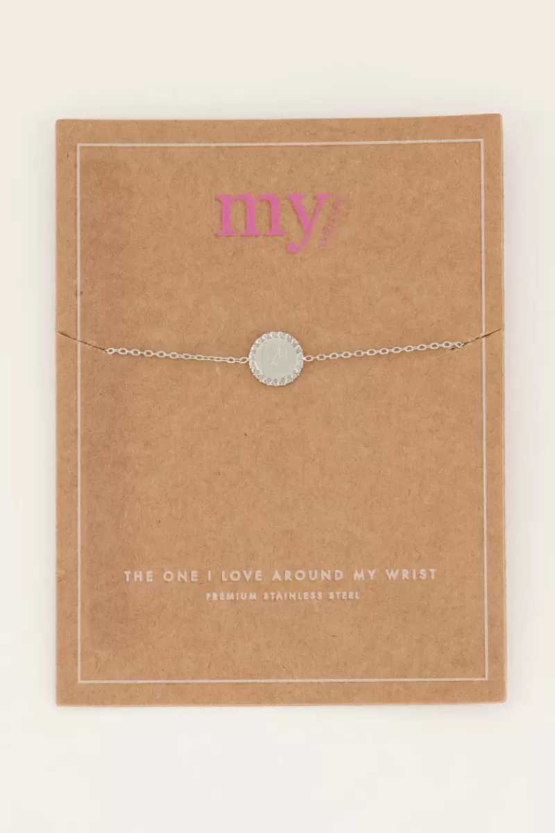 My Jewellery Bracelet Petite Medaille Initiale