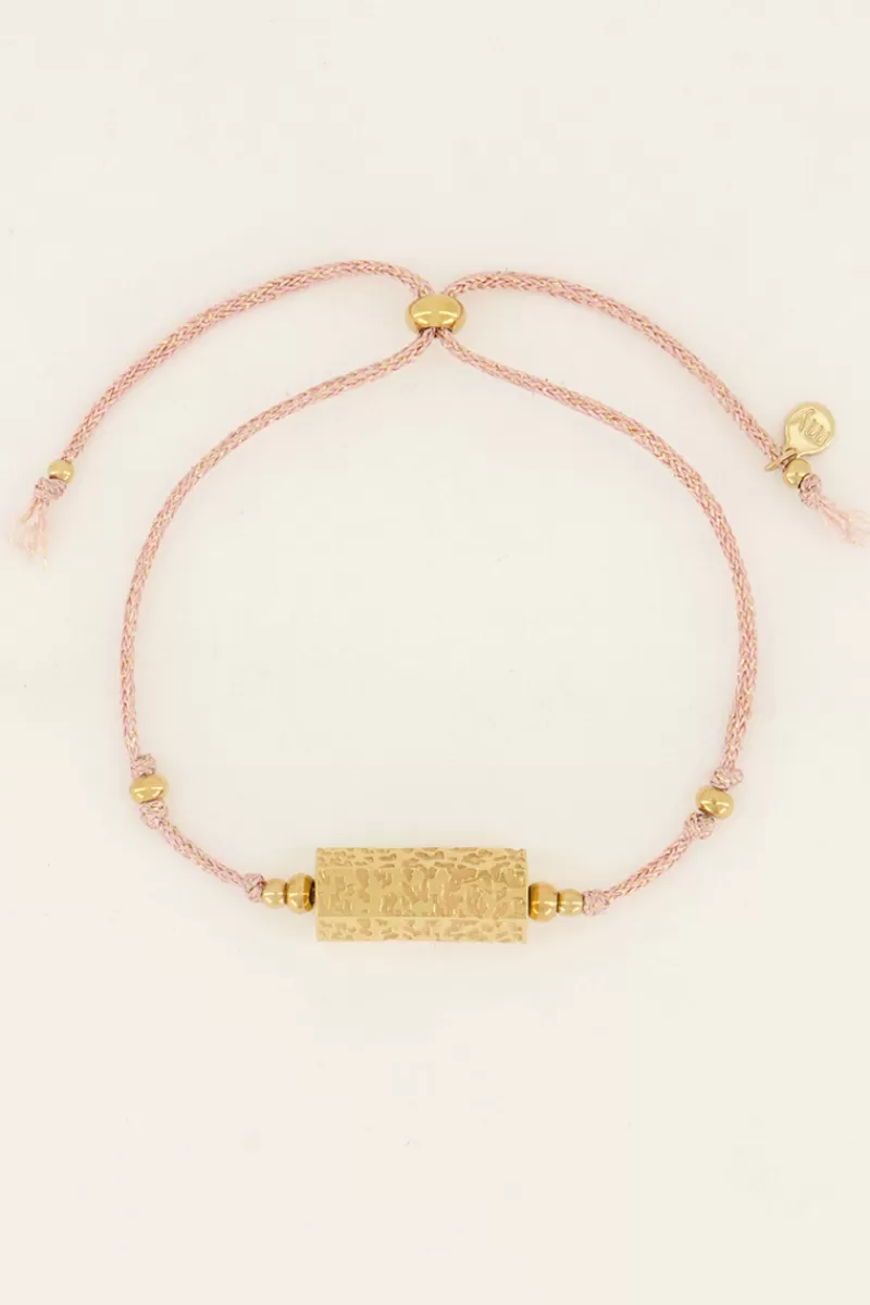 My Jewellery Bracelet Rose Souvenir Avec Charm à Imprimé Léopard