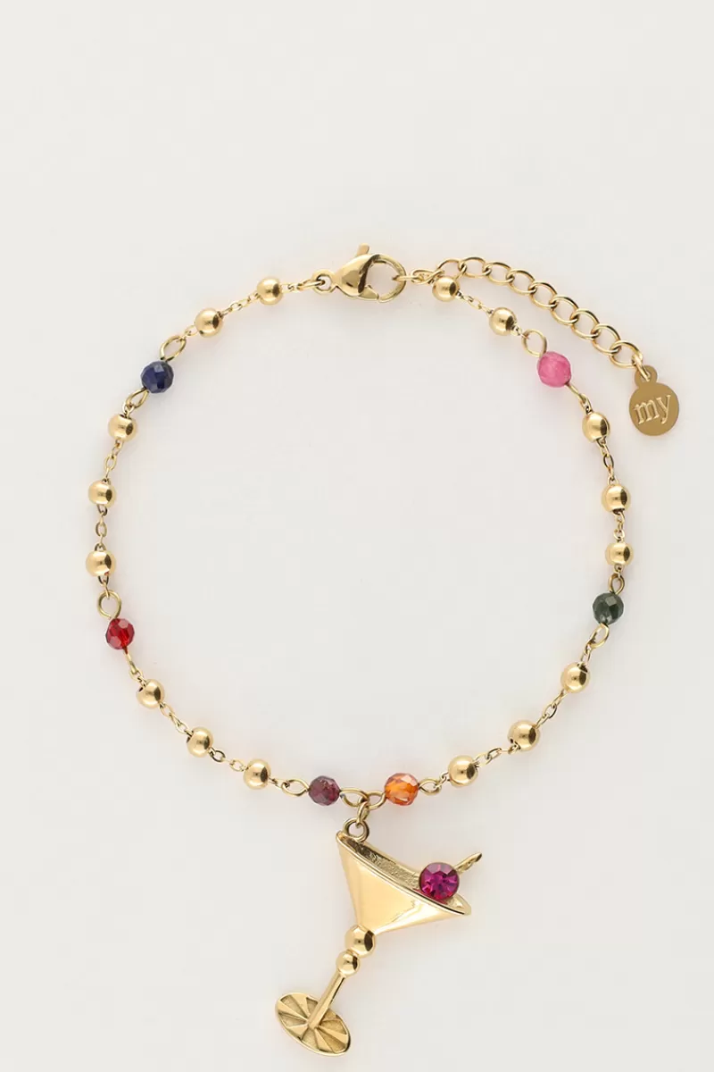 My Jewellery Bracelet Starry Avec Perles Colorées Et Cocktail