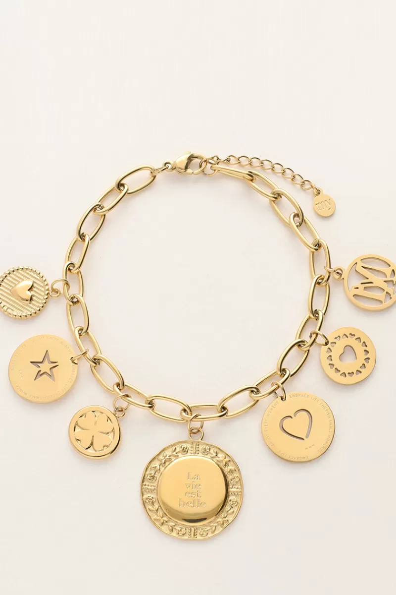 My Jewellery Bracelet Starry Avec Pièces De Monnaie