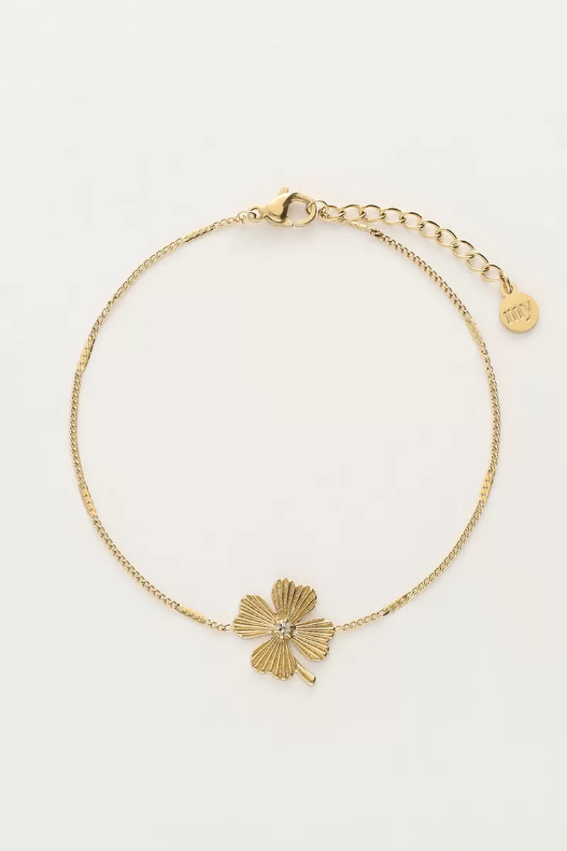 My Jewellery Bracelet Starry Avec Trèfle Et Strass