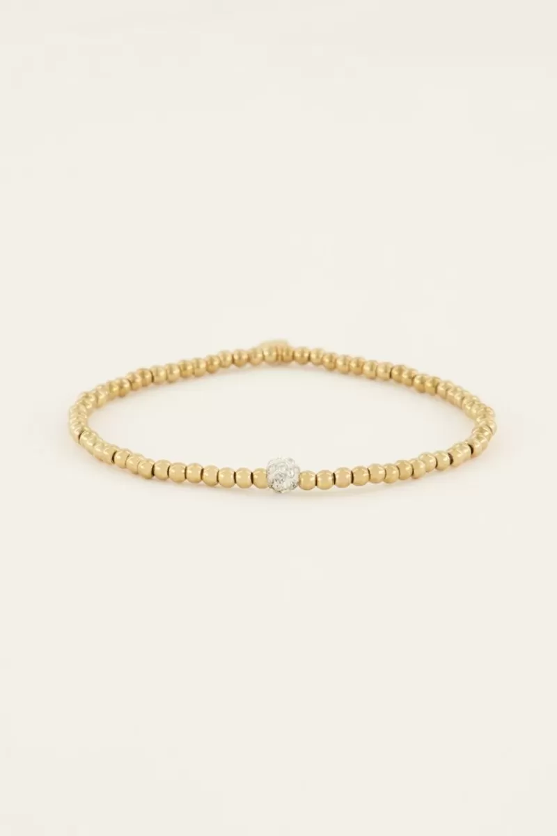 My Jewellery Bracelet Strass Avec Petite Boule En Strass
